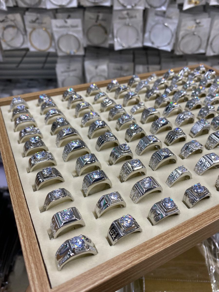 Men's Zircon Ring