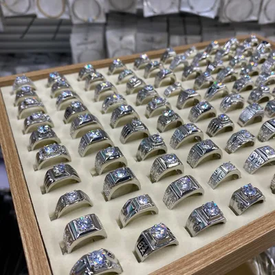 Men's Zircon Ring