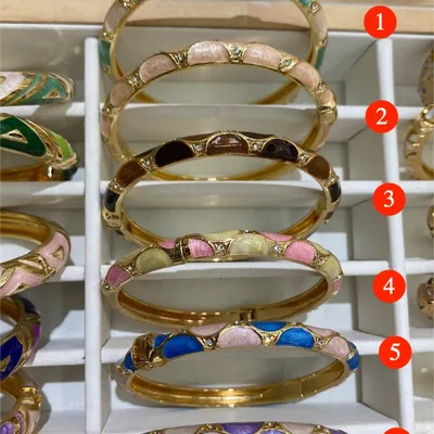Colorful Enamel Stainless Steel Dopamine Bracelet
