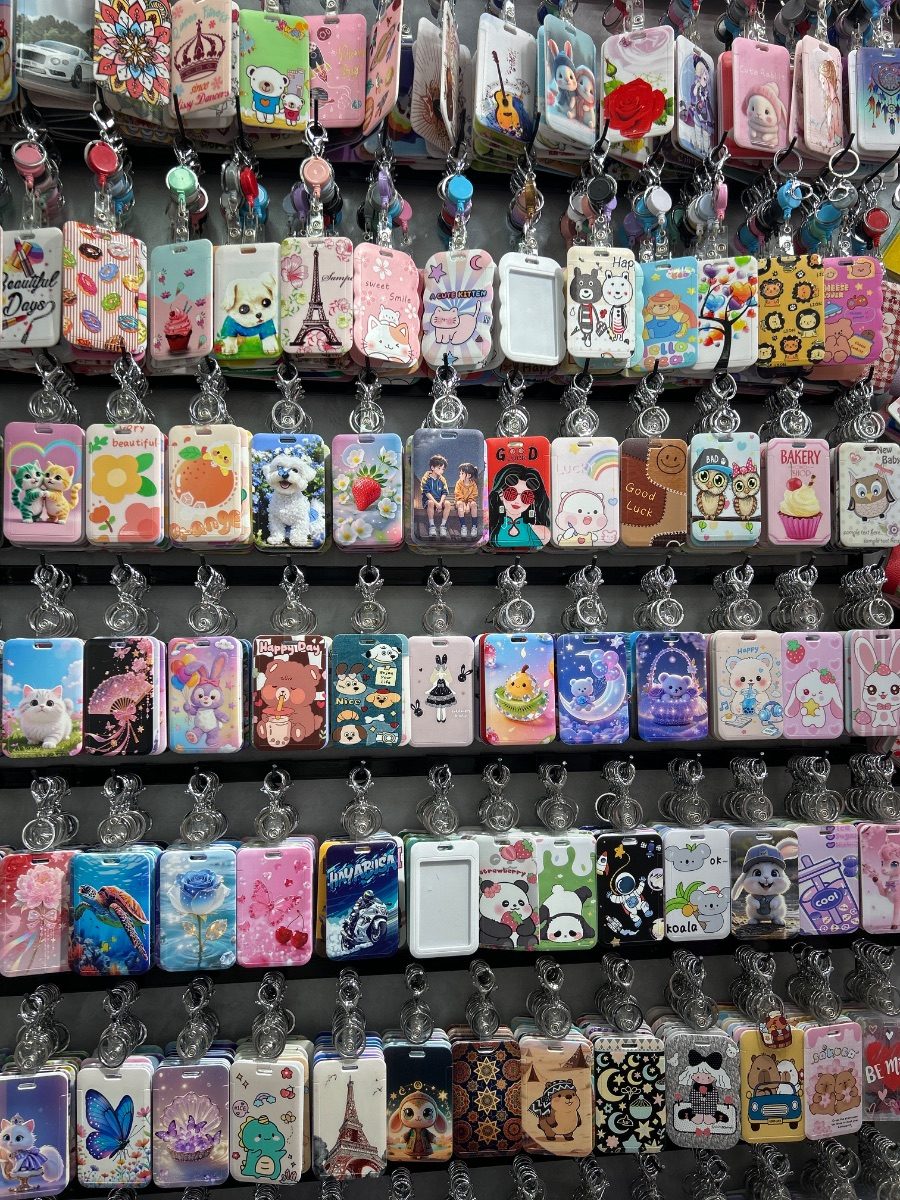 Cartoon Student ID Card Holder