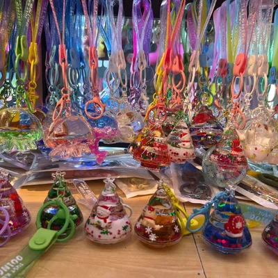 Cute Floating Glitter Quicksand Bag Charms
