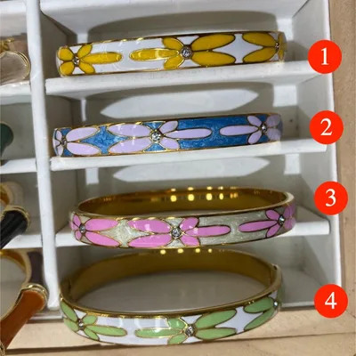 Colorful Enamel Stainless Steel Dopamine Bracelet