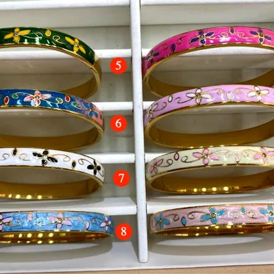 Colorful Enamel Stainless Steel Dopamine Bracelet