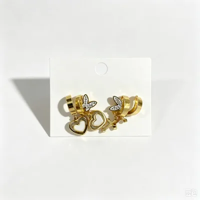 earrings set 3pairs mixed