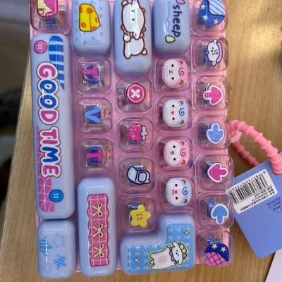 Cute Cartoon Mini Keyboard Keychain 