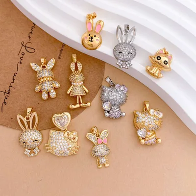 Cute Rabbit Pendant Necklace