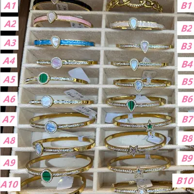 Heart Link Pave Crystal  Bracelet