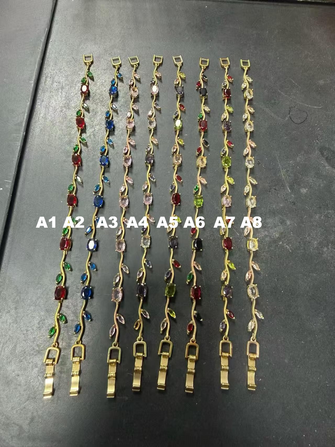 Colorful Leaf Bracelets