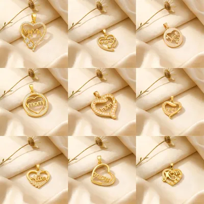 Mother's Day Gift Heart Pendant
