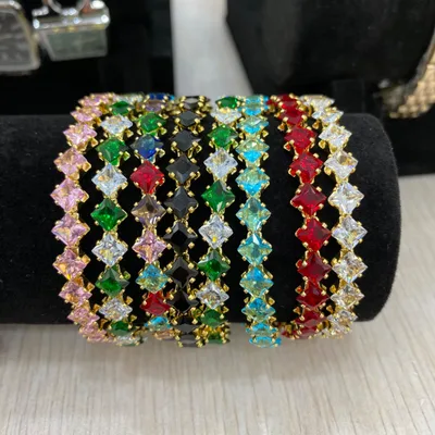 Rainbow Crystal Bracelet